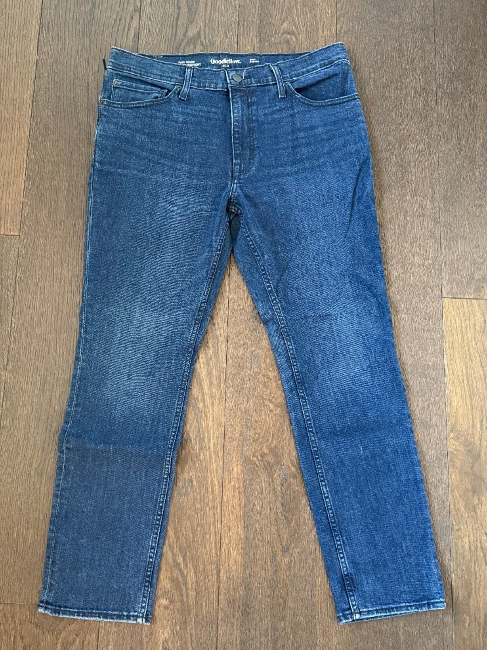 Goodfellow & Co Men’s Slim Fit Jeans 36x30 Dark Wash Stretch Denim